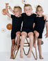 black-rib-dream-short-set Dream-Big-Little-Co-pajama-baby-blanket